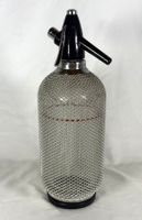 Siphon vintage verre et métal années 60 - Merkuria Kovocas