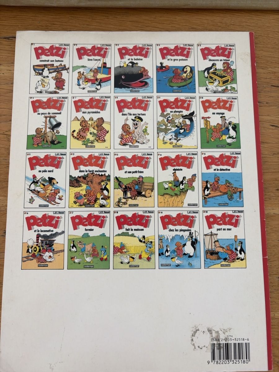Fumetti: BD PETZI fait la moisson no 18 – Usato da Echallens venduto da JAR69 1