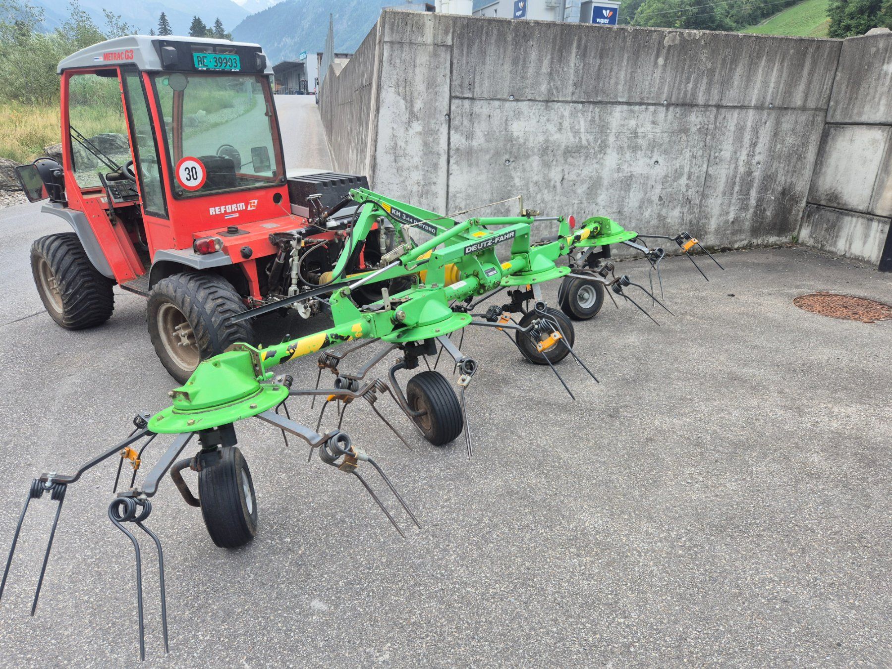 Tutte le macchine: Kreiselheuer 4 teilig, Funktionstüchtig – Usato da Kandergrund venduto da 07071963