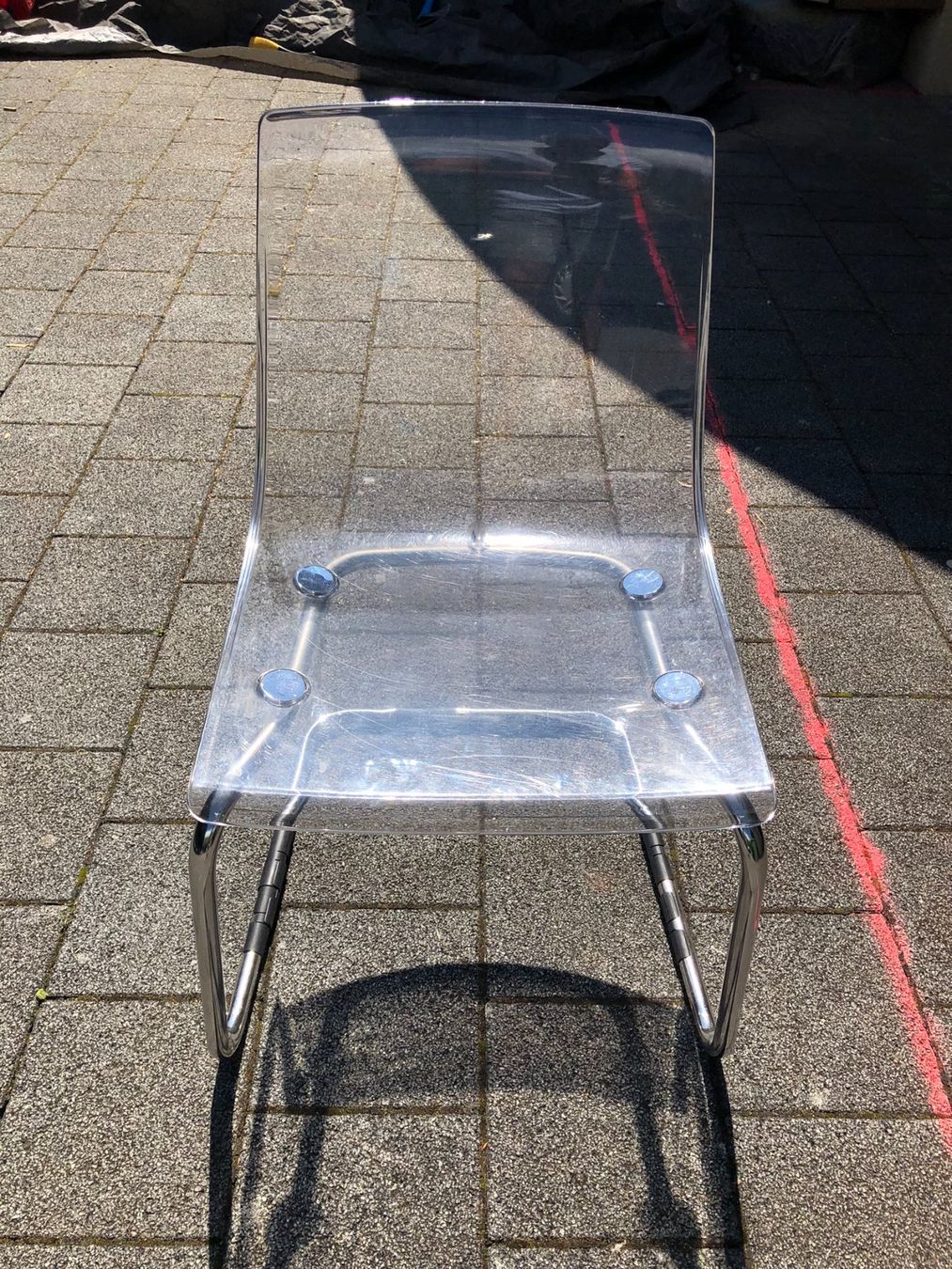 Ikea Stühle: TOBIAS - Stuhl, transparent/chromed – Neu (gemäss Beschreibung) aus Mols von Jeffrey_Daeng 5
