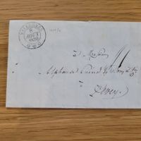 Document Préphilatélique Vallorbes 1839 Vevey