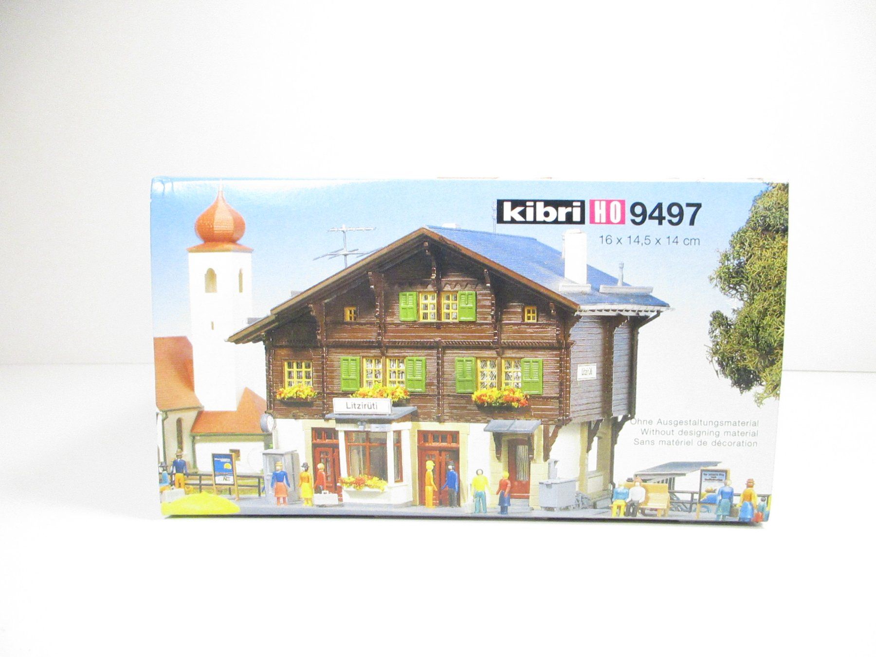 Kibri Modellini di ferrovie: Kibri H0 9497 Bahnhof Litzirüti – Nuovo e nell'imballaggio originale da Olten venduto da Heinrich875 2