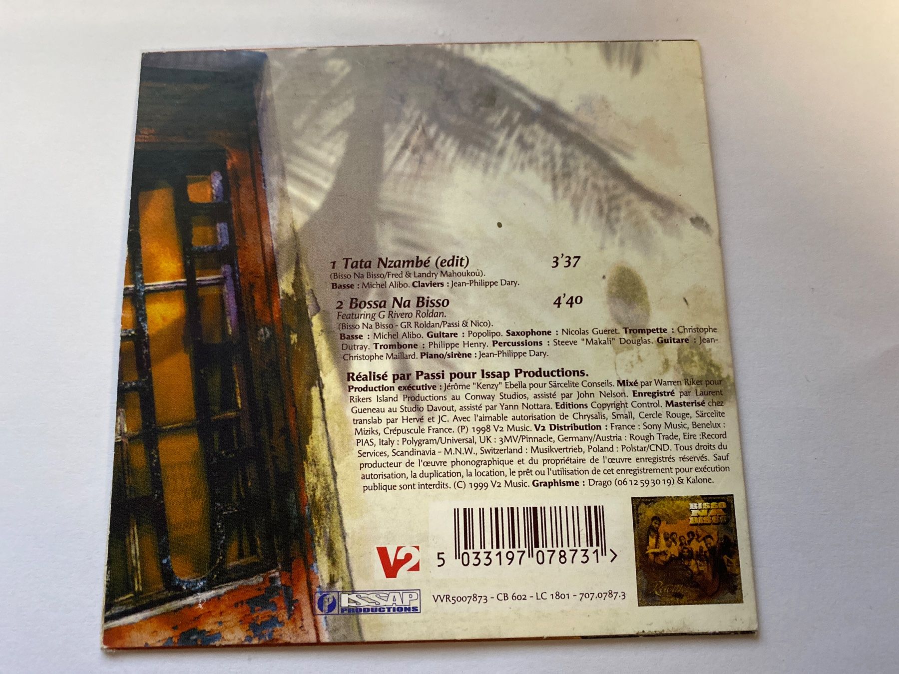 CD: CD - Tata Zambé - Bisso Na Bisso – Usato da Le Brassus venduto da cinema13 1