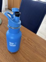 Klean Kanteen Trinkflasche isoliert blau 355 ml 