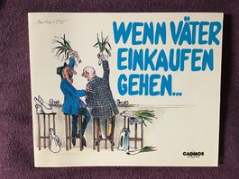 Bartwitte Cartoons "Wenn Väter einkaufen gehen..." witzig!