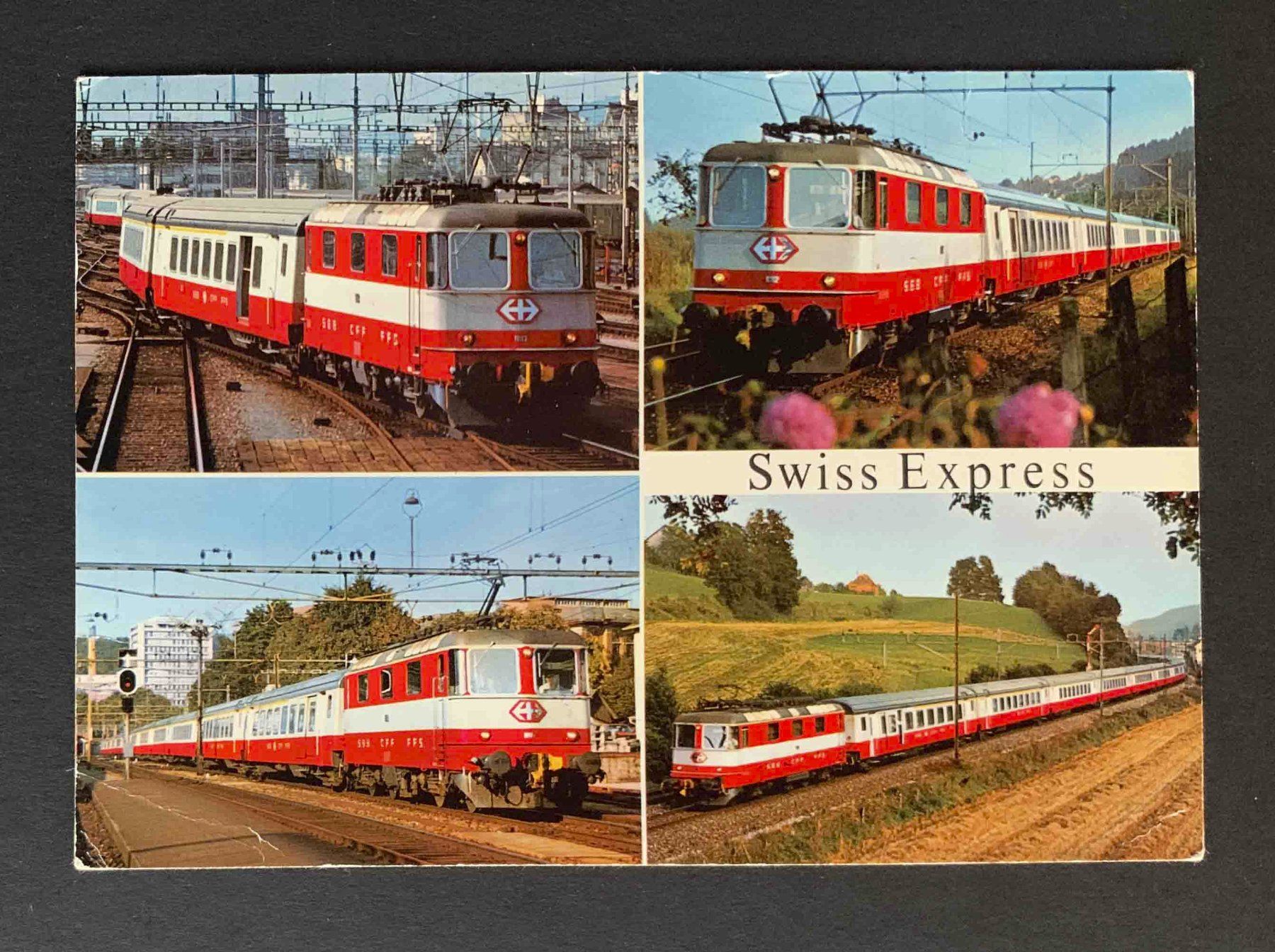 Cartoline postali: AK Swiss Express SBB CFF – Usato da Goldau venduto da artelier1