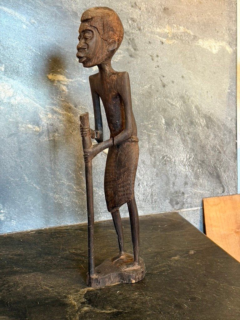 Skulpturen & Statuen: Zwei alte Original-Afrikanische Holzskulpturen, Handarbeit – Gebraucht aus Agriswil von Windcheetah 2