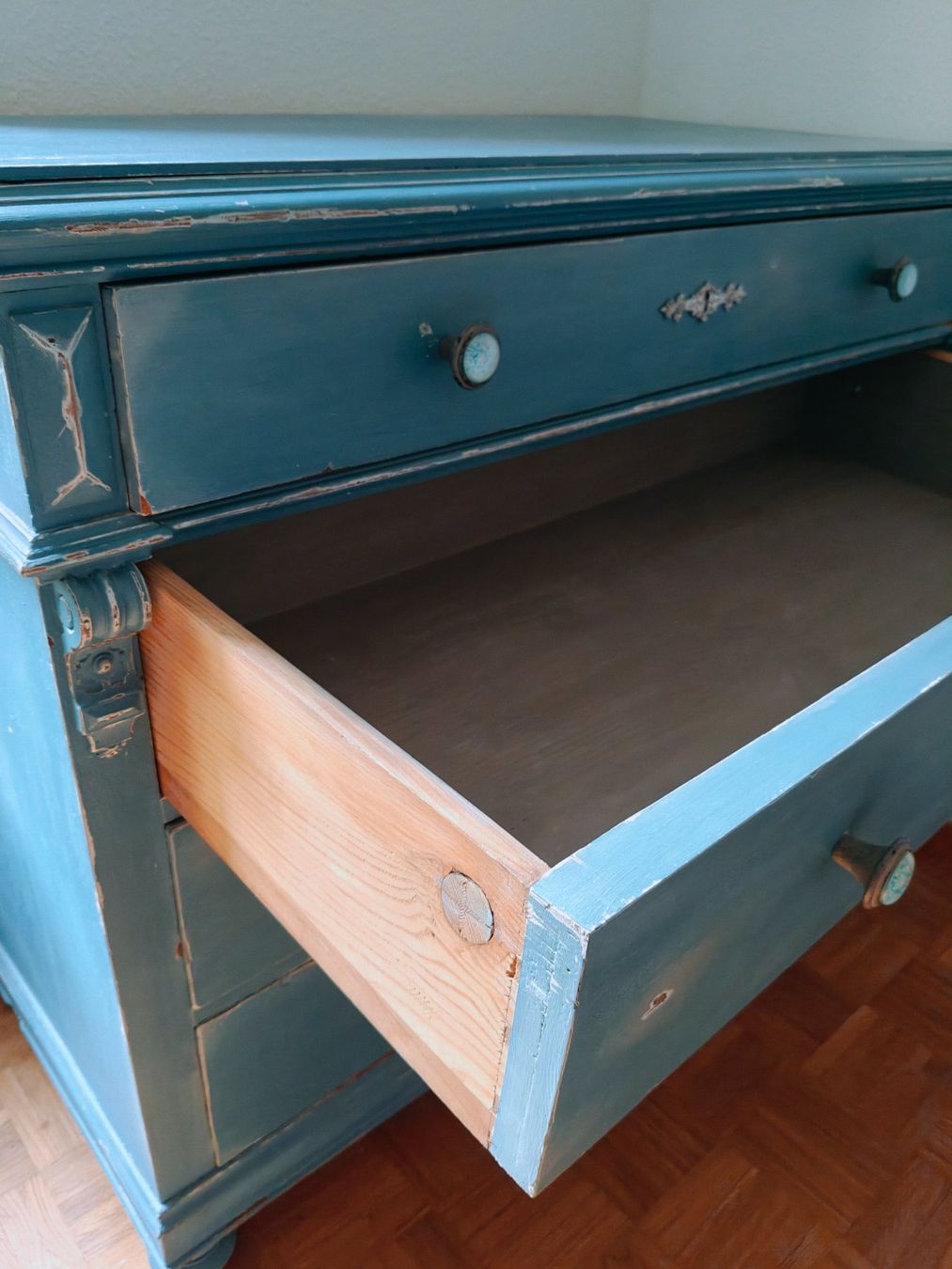 Cassettiere: Kommode im Shabby Chic Stil - Unikat – Usato da Zürich venduto da syjo33 6
