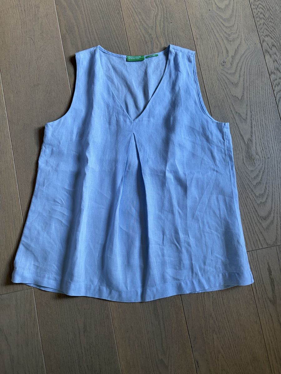 Benetton Blusen: Leinentop / Leinenbluse Benetton Gr. M – Neu (gemäss Beschreibung) aus Versoix von chr_2rpz