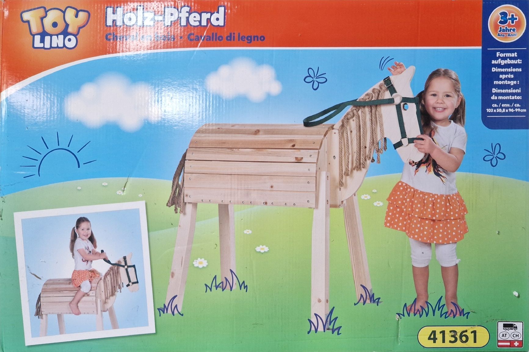 Spielzeuge: Holzpferd zum Aufbauen – Neu (gemäss Beschreibung) aus Triengen von KittyKat6