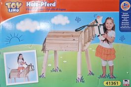 Holzpferd zum Aufbauen