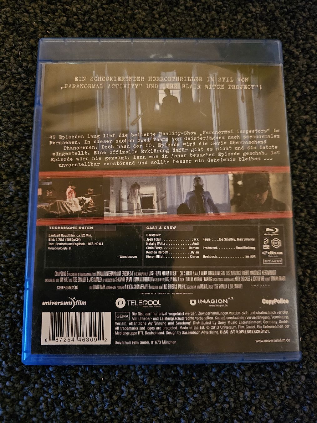 Tutti i DVDs: Episode 50 - Horror Blu-ray – Usato da Ruswil venduto da jan_bxl5 1
