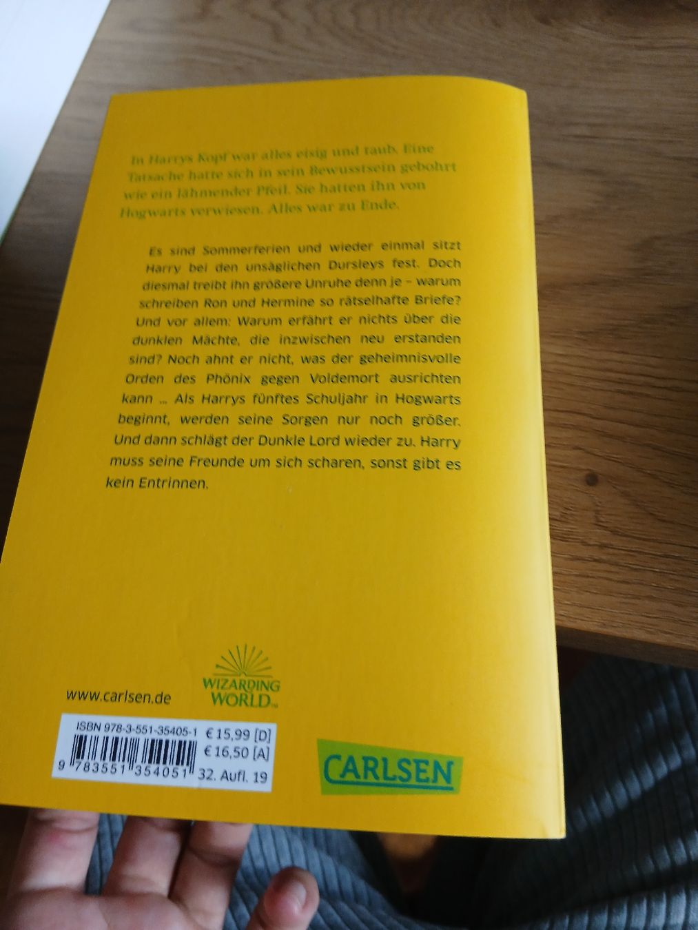 Libri: Harry Potter Bücher Teile 1,2,4+5  – Usato da Wädenswil venduto da LeTroedel 4