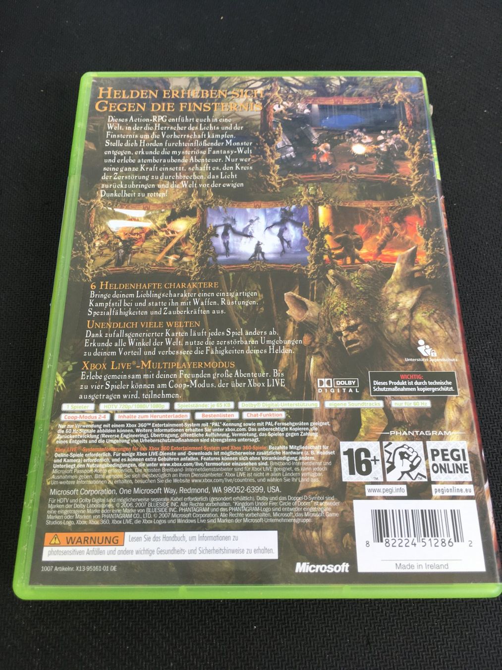 Microsoft Giochi: Circle of Doom - Xbox 360 Game – Usato da St.Gallen venduto da Punktchen01 1