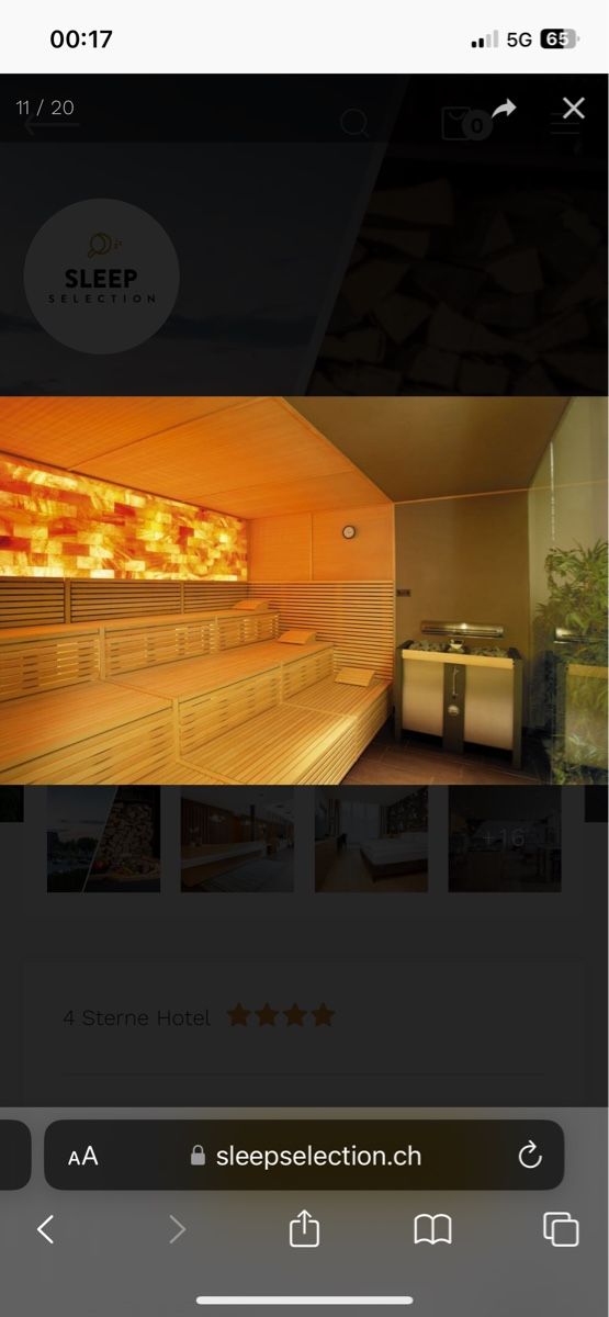 Buoni: Sleepselection Gutschein Tailormade Hotel SIHLPARK – Nuovo e nell'imballaggio originale da Wetzikon ZH venduto da ruby.brukx 4