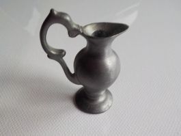 antike mini Zinn Krug (Setzkasten od.Puppenhaus)25