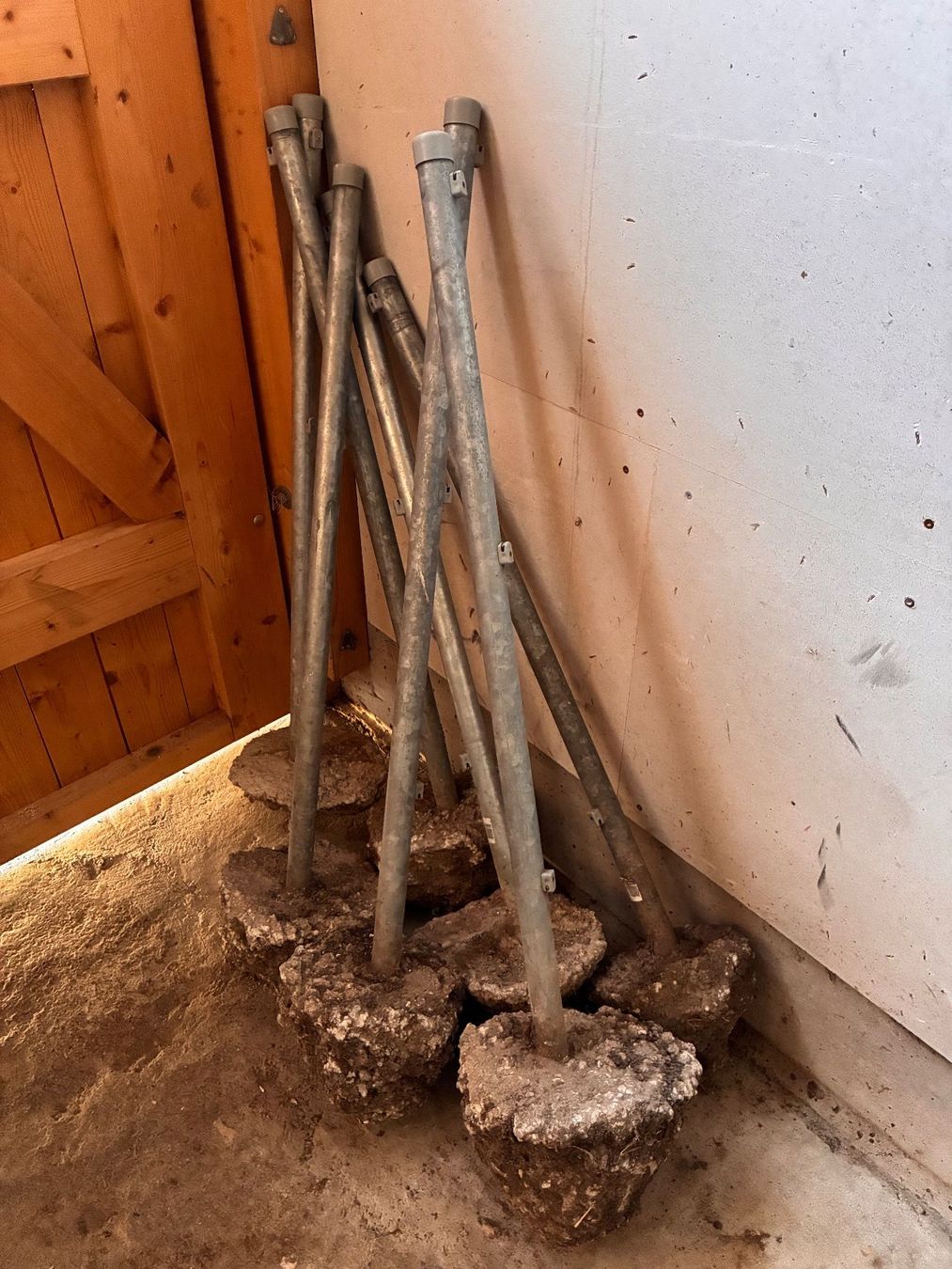 Zäune: Gartenzaunpfosten – Gebraucht aus Schalchen von Schmaisli 1