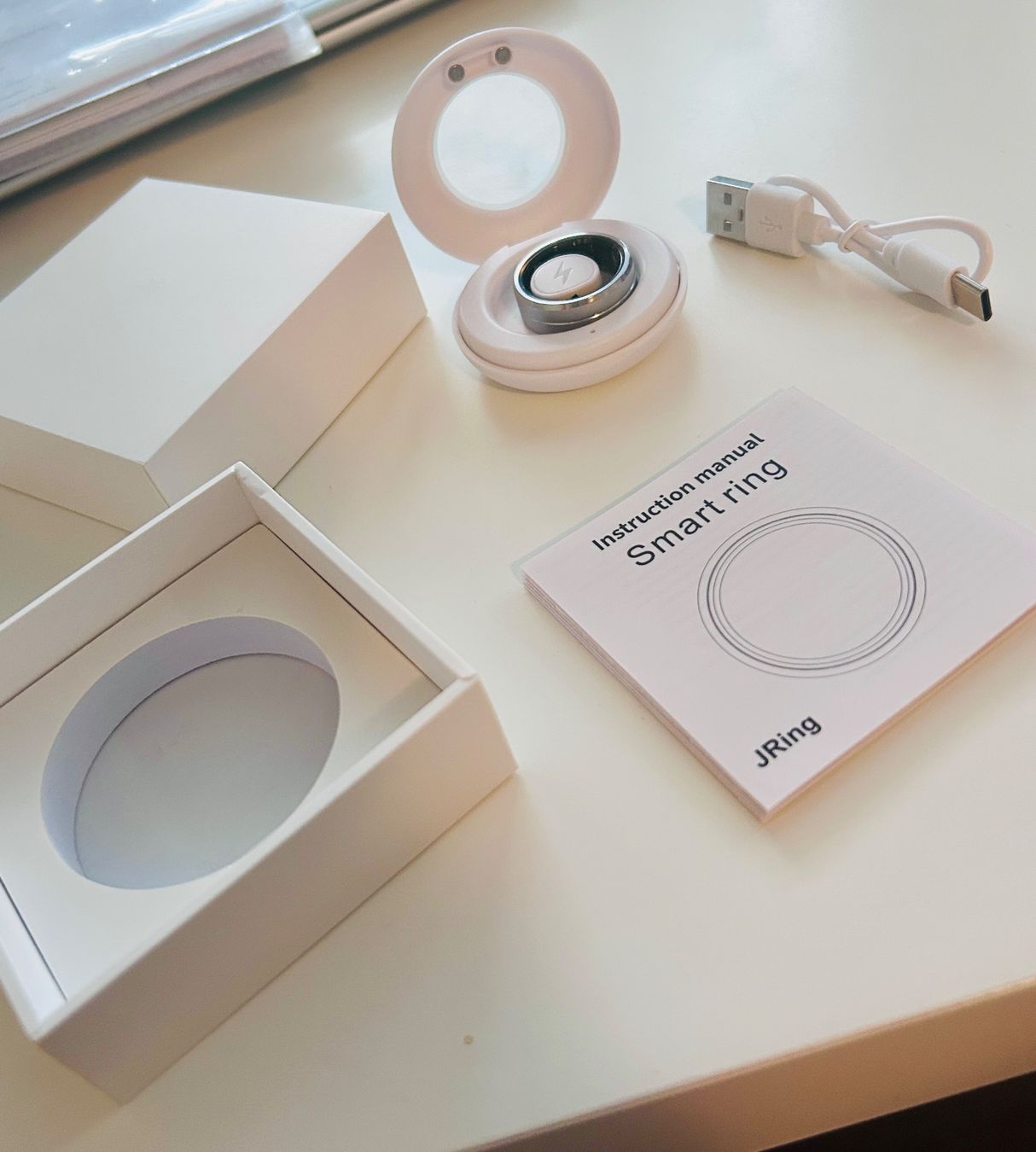Ringe: JRing Smart Ring - Neu, Inkl. Ladebox & Anleitung! – Neu und originalverpackt aus Rieden AG von locomotivebreath63