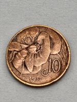 ROYAUME D'ITALIE/ 10 C / 1929 & 1937