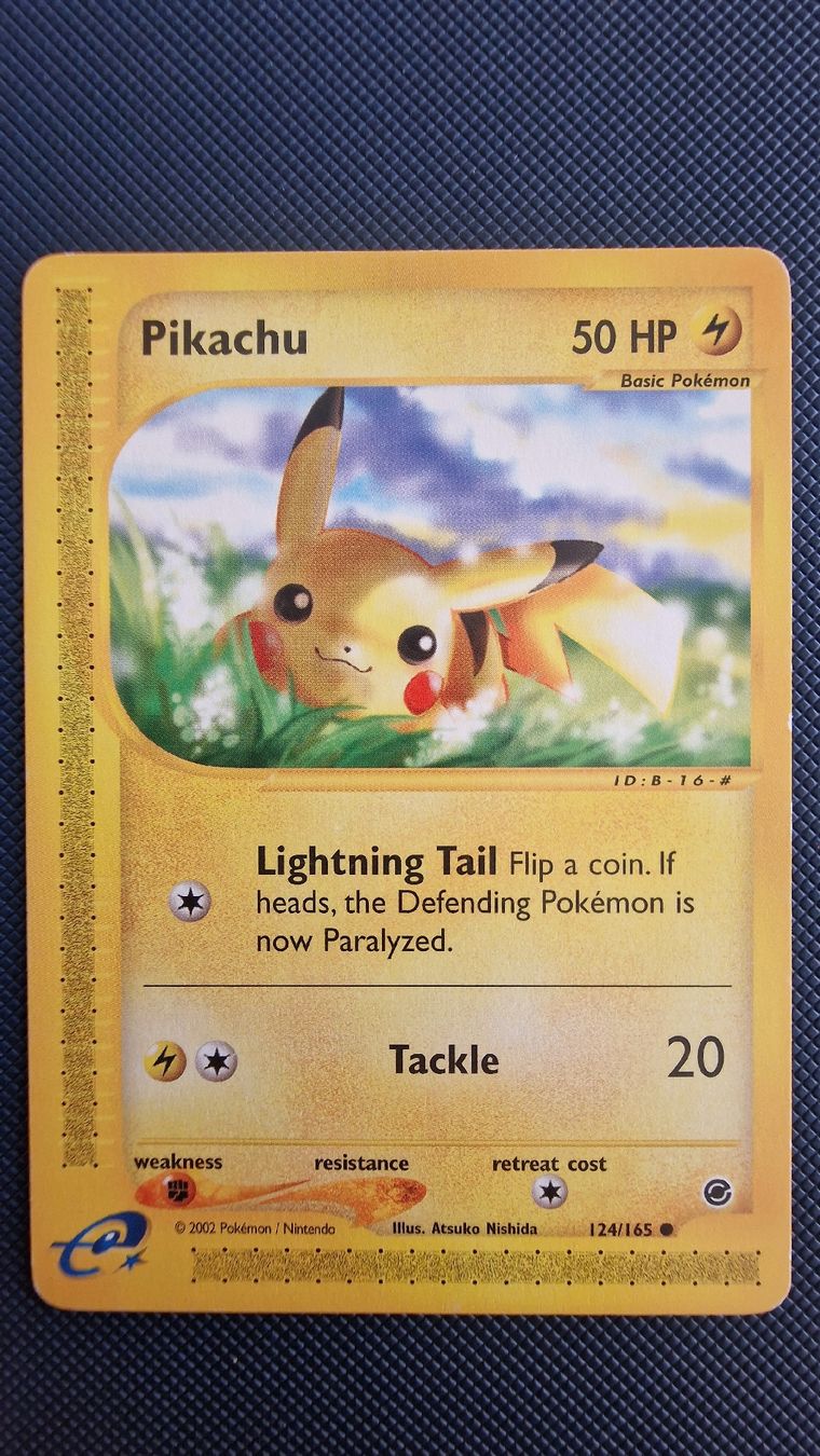 Pokémon Carte collezionabili: Pikachu #124 – Pokémon Expedition – Usato da Veytaux venduto da PocketMonster