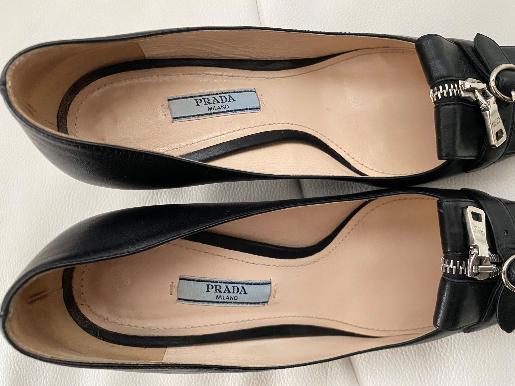 Prada Scarpe da donna: Pumps schwarz Leder Grösse 39 Marke PRADA – Usato da Appenzell Meistersrüte venduto da zongabolla 5