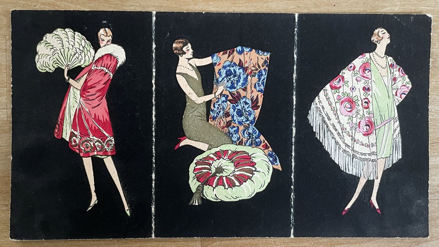 Grafica & Litografie: Werbeflyer Mode Art Deco / Dépliant publicitaire Mode 1925 – Usato da Savagnier venduto da Ne2065