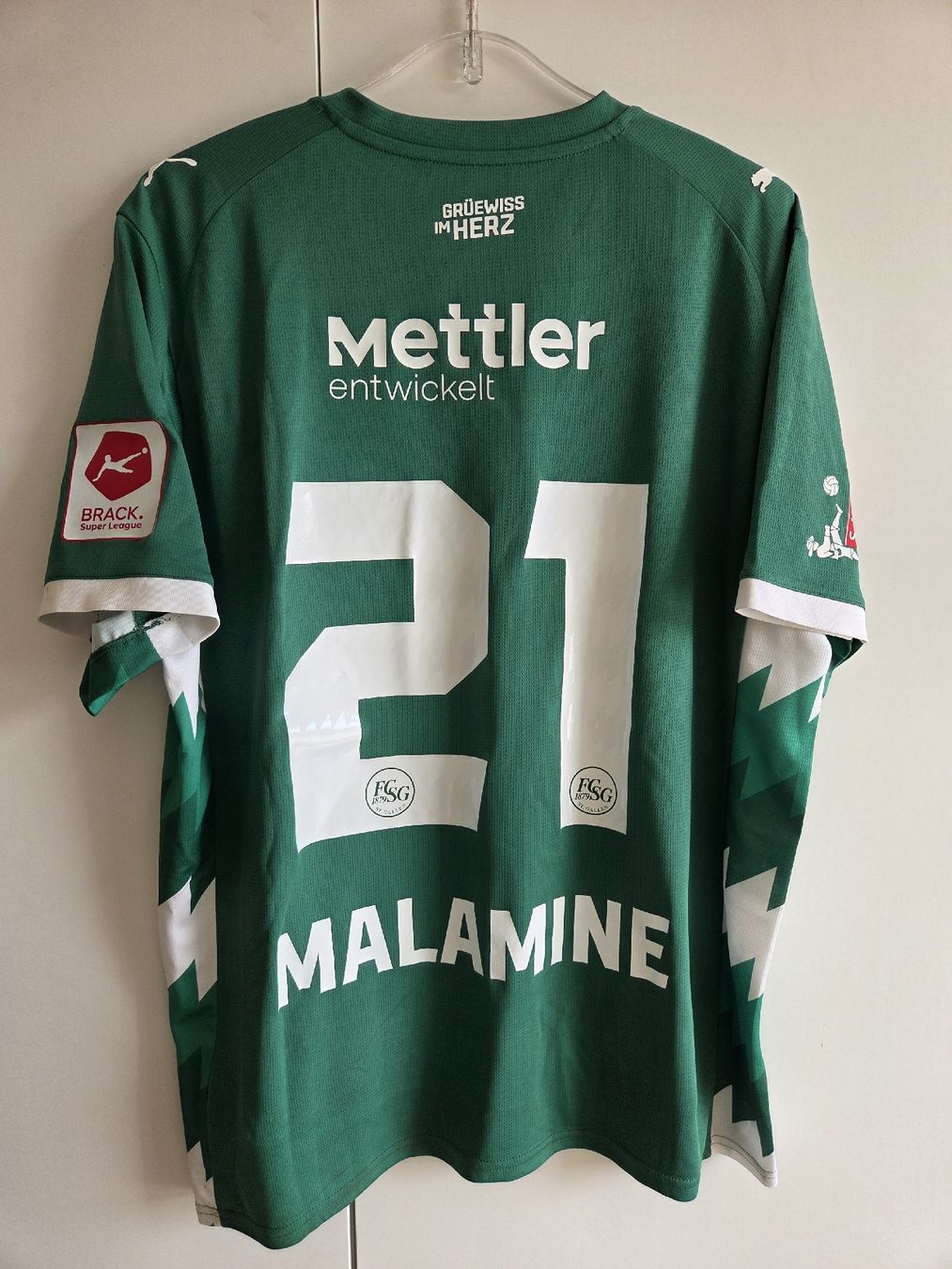 Canottiere & Pantaloni: matchworn st-gallen – Usato da La Chaux-de-Fonds venduto da tur_nkx9 1