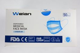 Hygienemaske Typ I Standard, 50 Stück