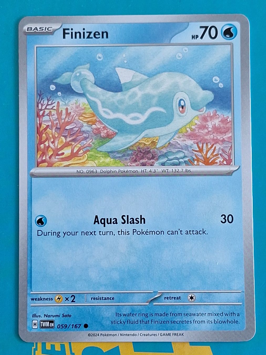 Pokémon Carte collezionabili: Finizen - Twilight Masquerade Pokemon - #7.2 – Usato da Altstätten SG venduto da GGsGameshop