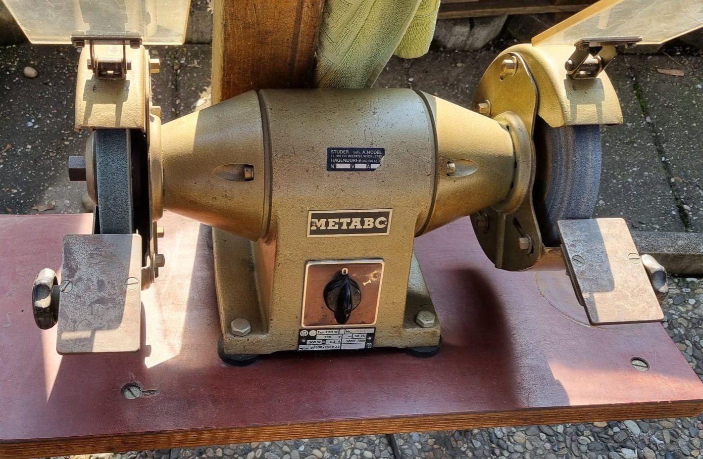 Metabo Smerigliatrici & Lucidatrici: Metabo Schleifbock, Top Zustand – Usato da Riehen venduto da bs4125 7