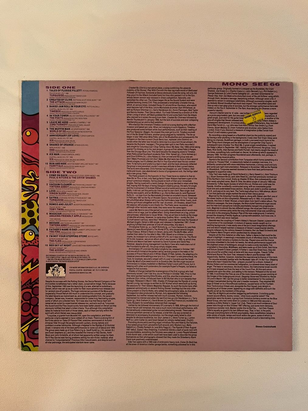 Schallplatten: The British Psychedelic Trip 1966-1969 blue vinyl LP – Gebraucht aus Effretikon von ChrisLamberger 1