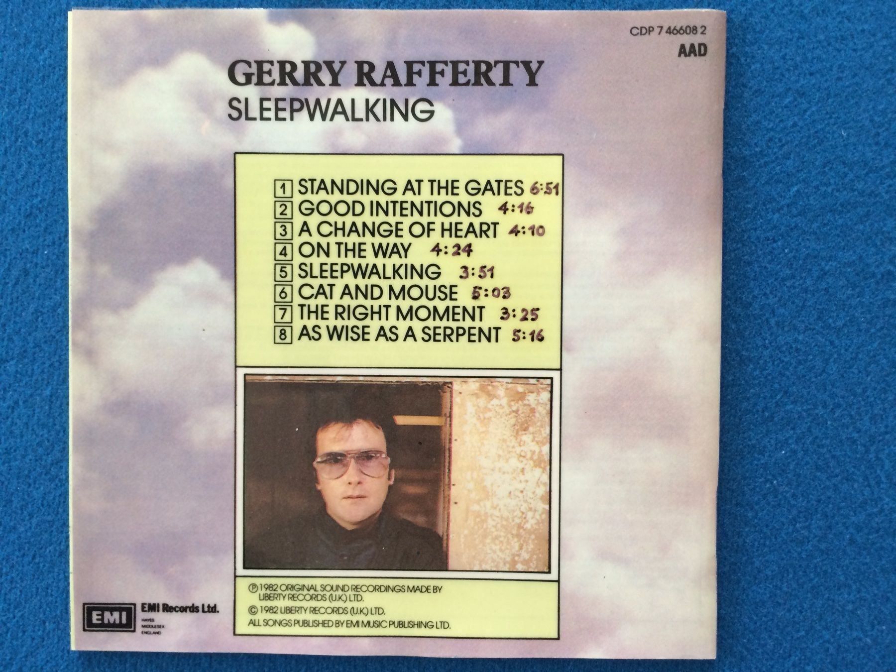 CD: GERRY RAFFERTY/Sleepwalking(82)/CD-RAR!! – Nuovo (secondo la descrizione) da Luzern venduto da adonairo 2