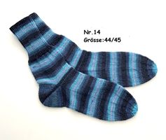Socken handgestrickt   Gr.44/45   Nr.14