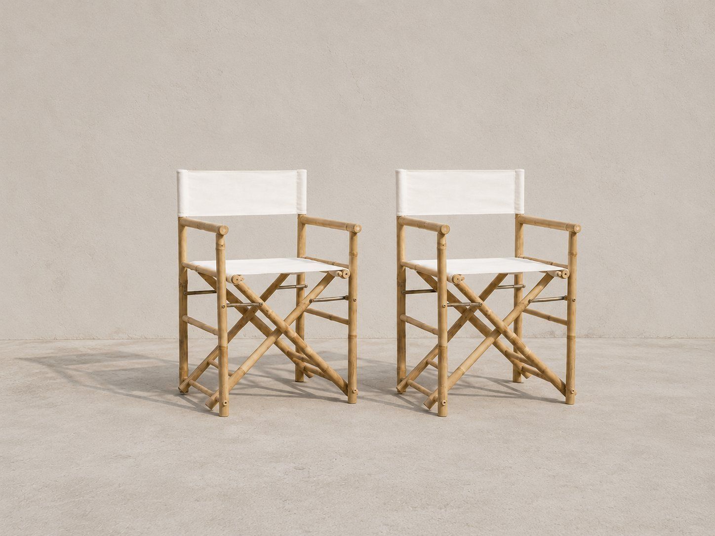Sedie: Chaises pliables de directeur lot de 2 Bambus – Usato da Dagmersellen venduto da vvinteriorhome