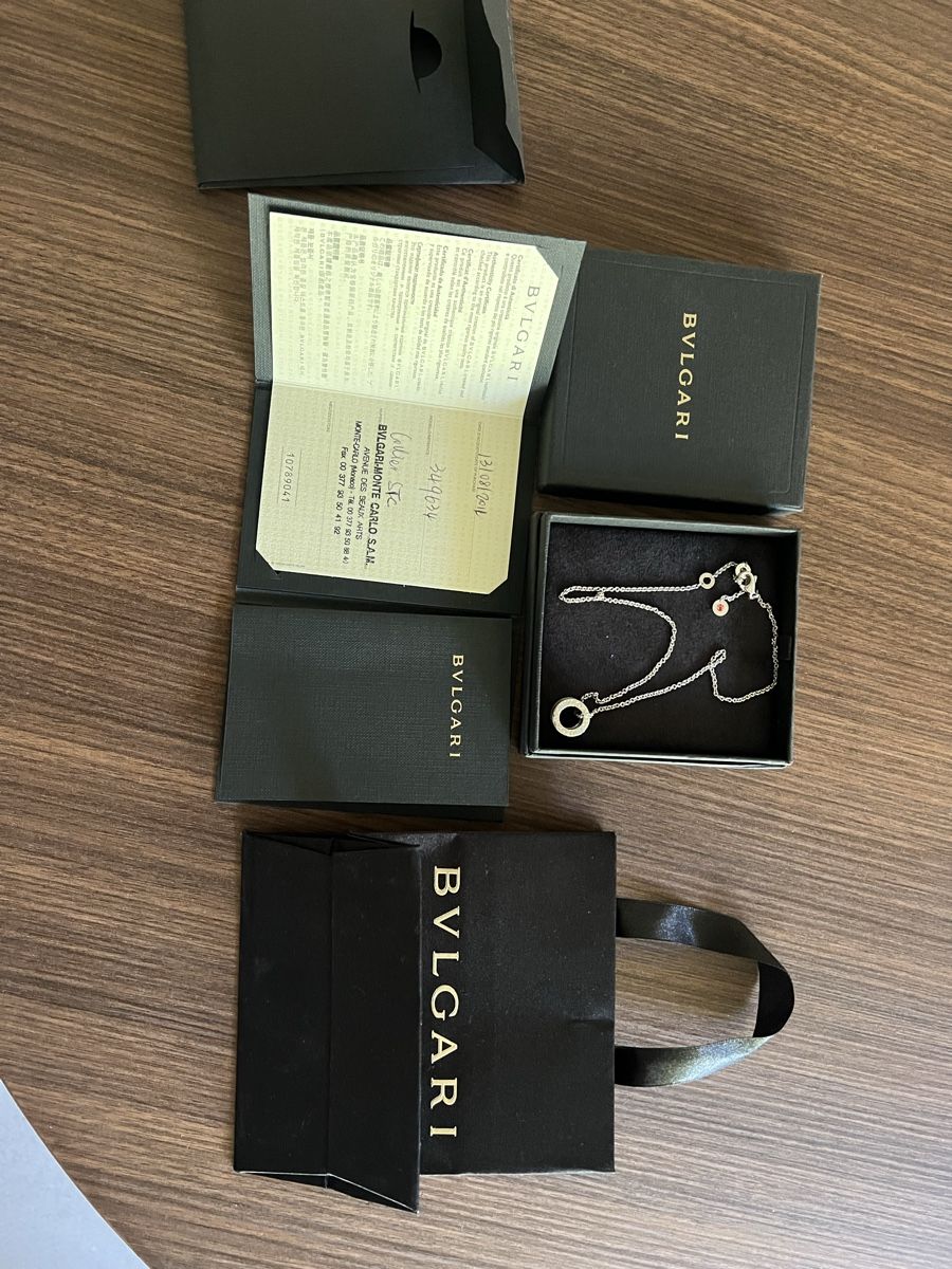 Bulgari Catenine: Bvlgari B.zero1 Necklace   With Box and Papers  – Usato da Erlenbach ZH venduto da biro97 2
