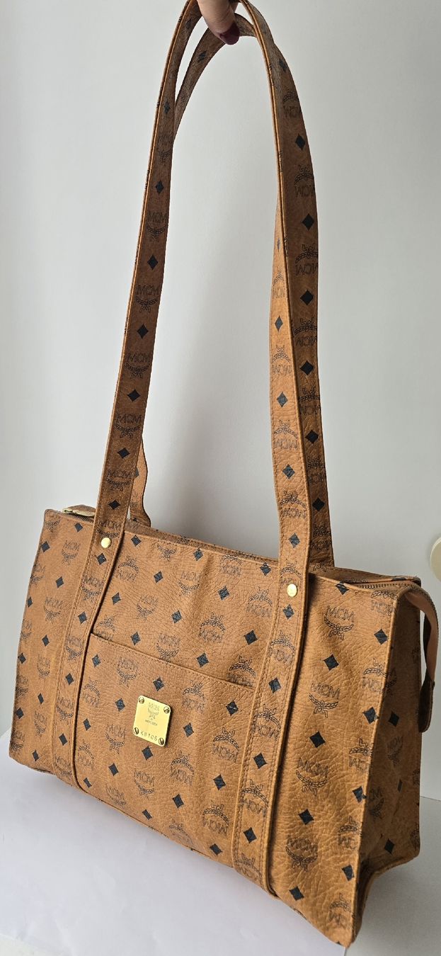 Mcm Borse da donna: MCM Shopper Medium Heritage Cognac Canvas. – Usato da Niederteufen venduto da Mira_72 2