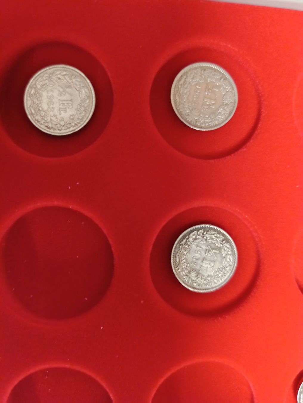 Tutti le monete: Pièces suisses de 50 centimes – Usato da donneloye venduto da Didierb3