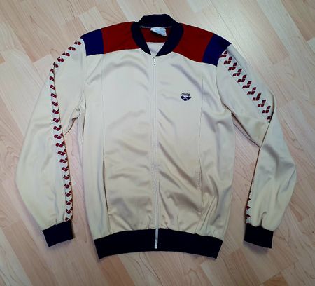 Arena Trainingsjacke Gr. L Retro Vintage 80er