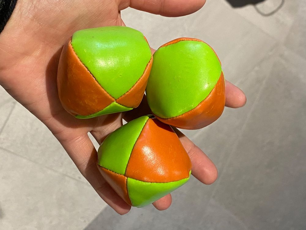 Balle De Jongler Decathlon Aoreun - 12 Balles De Jonglage Colorées