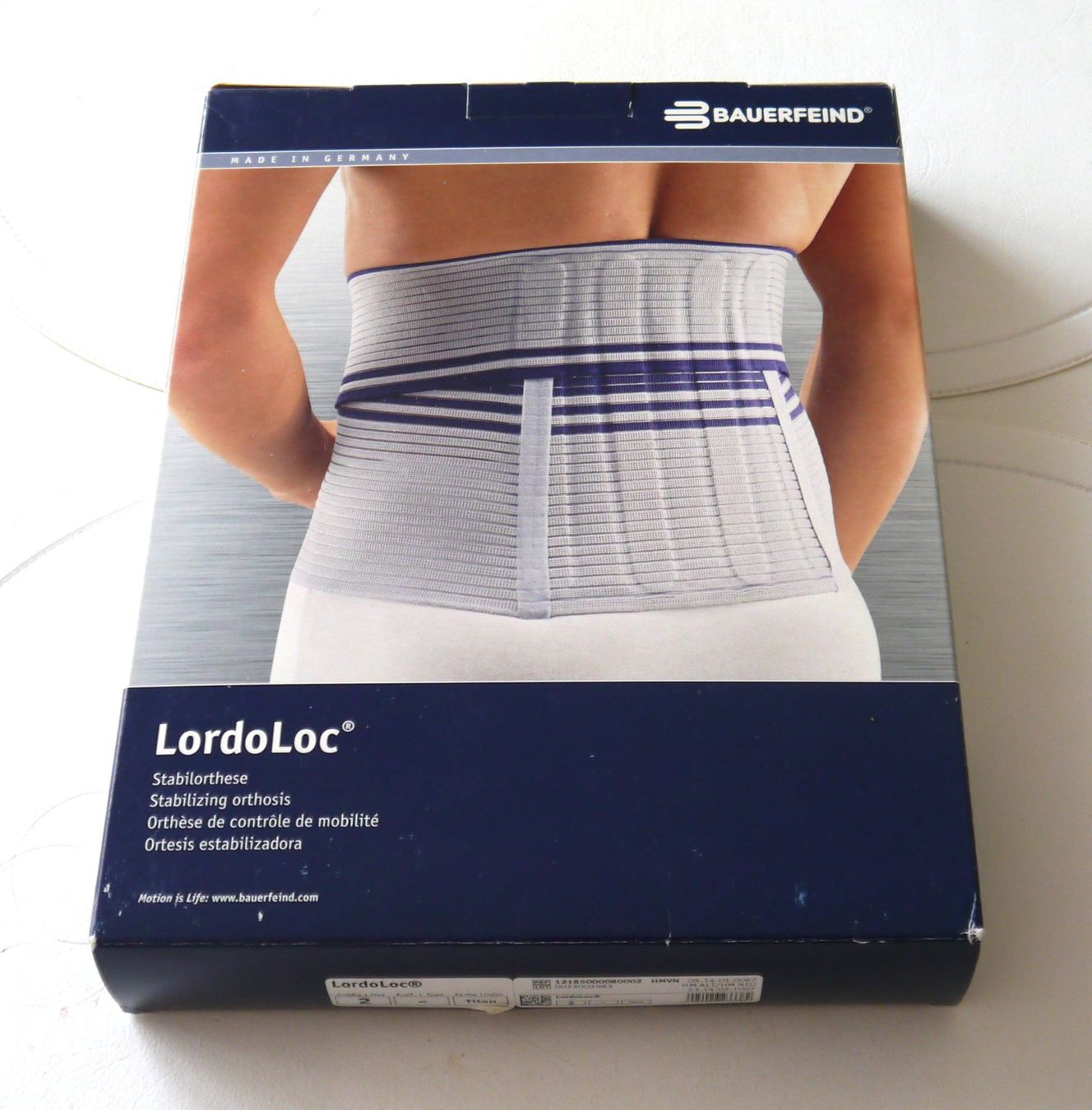 Attrezzature mediche: BAUERFEIND LordoLoc Gr2 neu OVP – Nuovo e nell'imballaggio originale da Porrentruy venduto da Danreisende 1