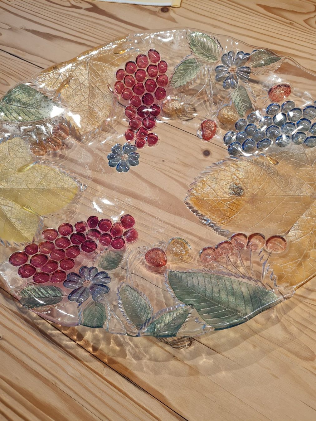 Gläser: GLAS OBSTSCHALE ITALIEN OVAL – Gebraucht aus Steg im Tösstal von goldlionfree 6