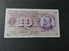 Schweiz 1969, 10 Franken