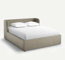 Linen lift-up bed La Redoute