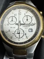 Tissot PR 50 Chronographe, Acier/Or, mouvement neuf