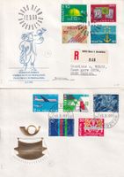 Lot 8 Briefe FDC 1968 - 1971