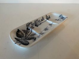 Vintage Keramikschale Villeroy & Boch Blumendekor