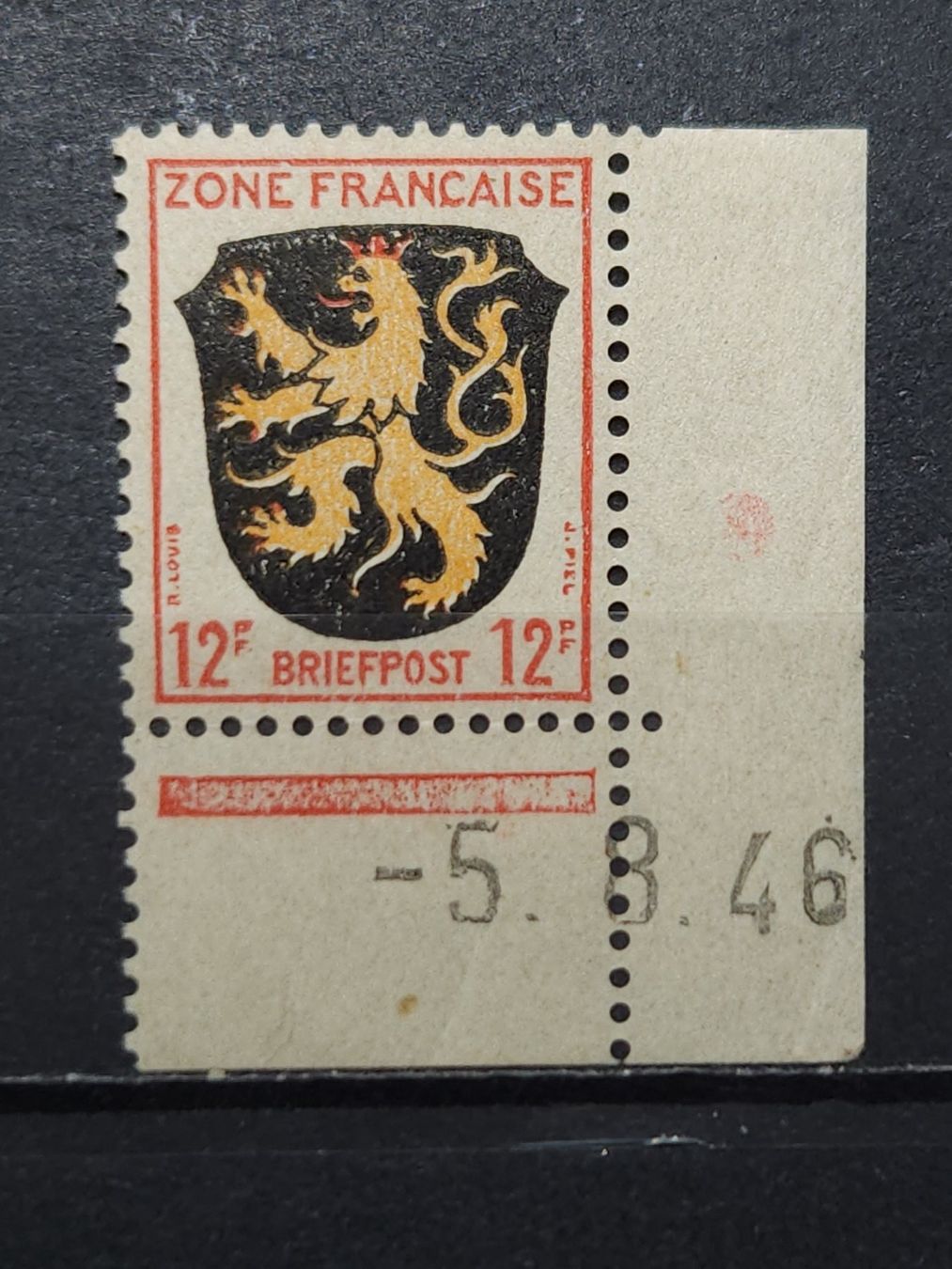 Alle Briefmarken: Franzö Zone Allgemeine Mi-Nr.6 bx Br u Postfrisch 280 Fr – Neu (gemäss Beschreibung) aus Kriens von Nidfeld45 1