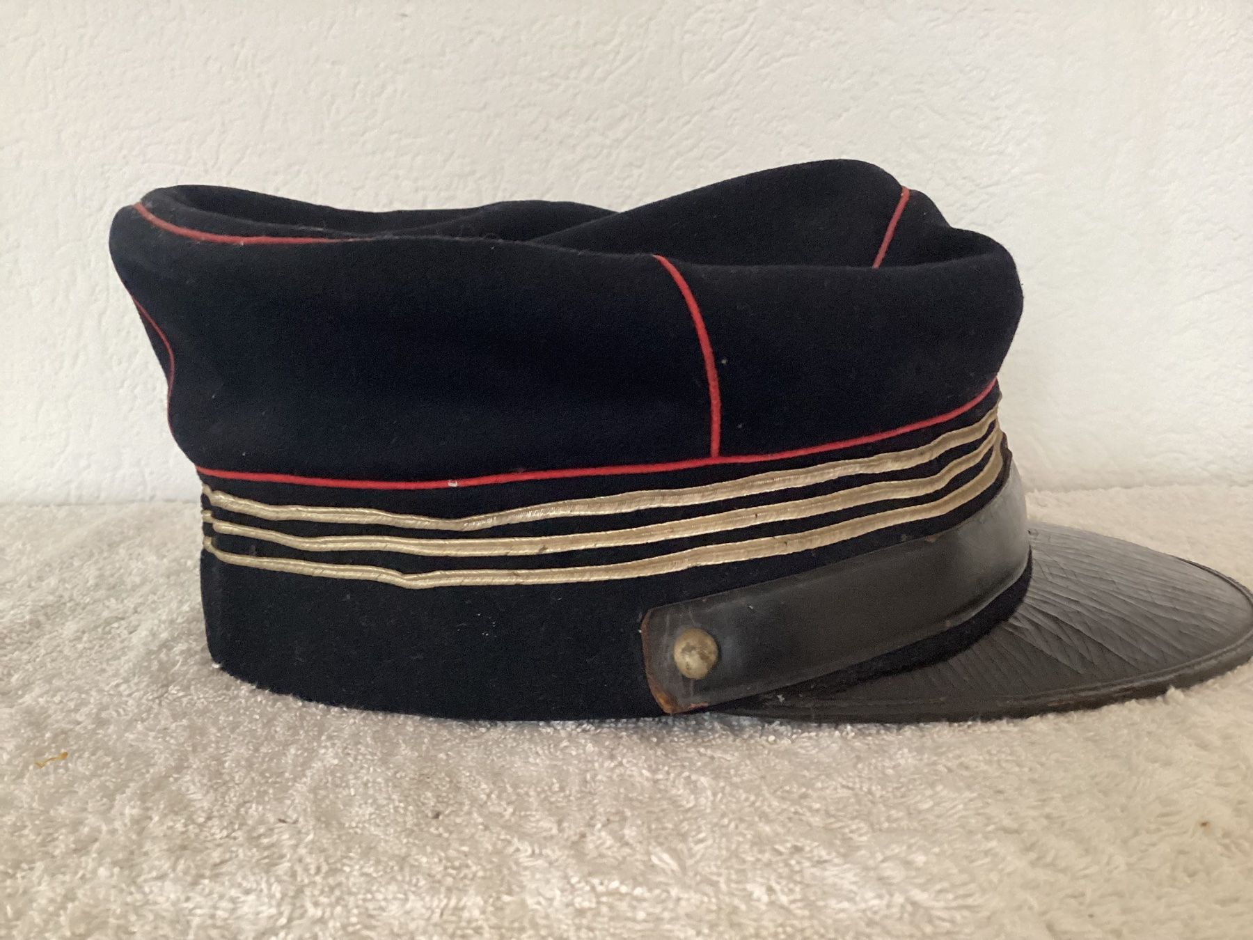 Schweizer Armee Uniformi: Casquette capitaine infanterie 1898 – Usato da Vouvry venduto da marius09 3
