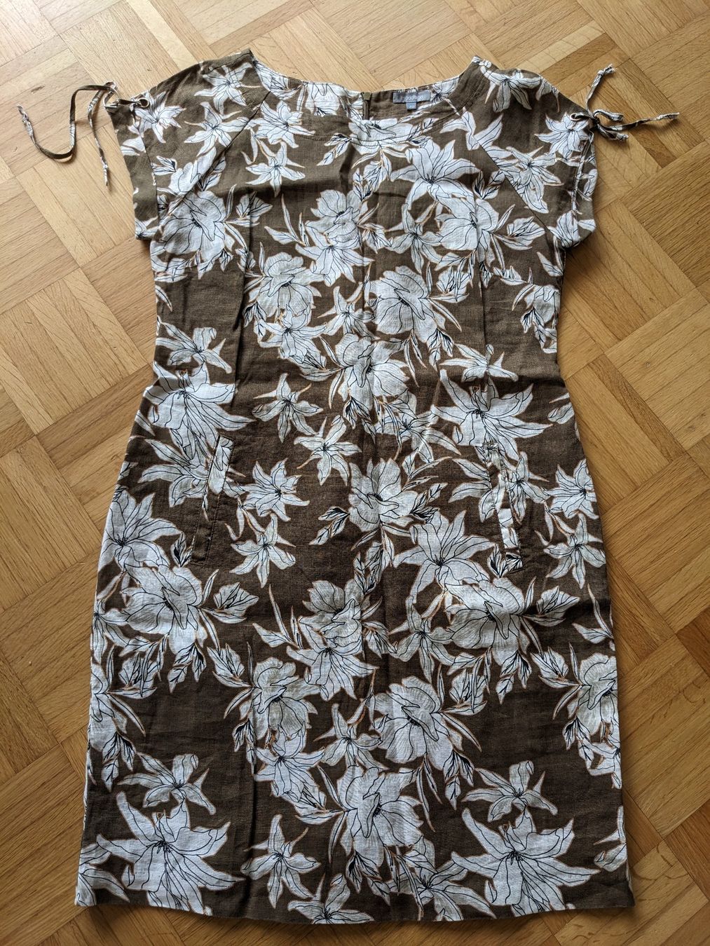 Maddison Vestiti: Maddison 100% Leinenkleid Blumen – Usato da Lengnau AG venduto da Nathi88 2
