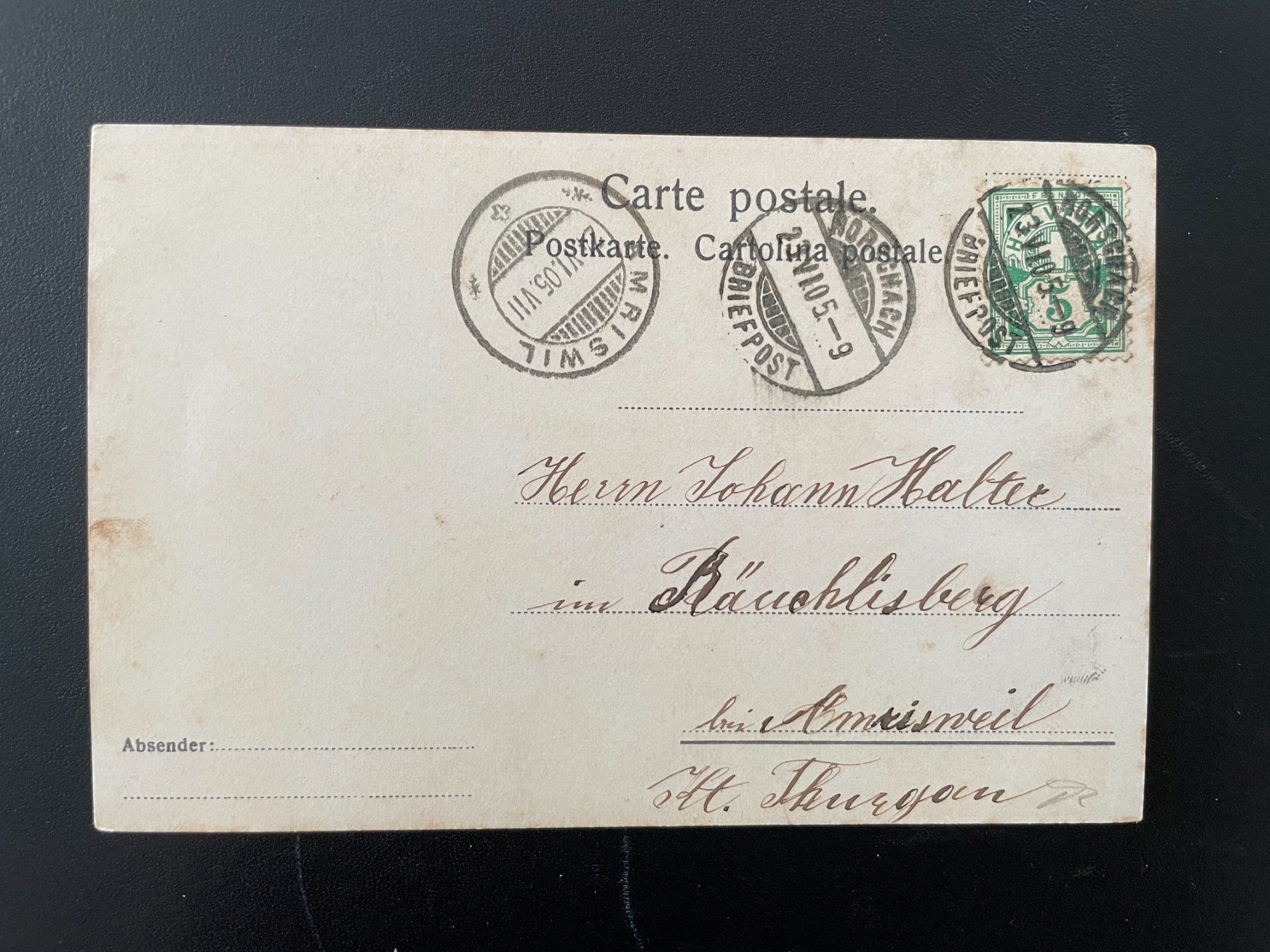 Cartoline postali: AK SG Gruss aus Rorschach – Difettoso da Thal venduto da Danny82 1